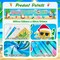 July Decorations Baby It’s Warm Outside Banner Summer Christmas Yard Sign with Santa Claus, Beach and Flamingos for Hawaii Christmas Theme Supplies Indoor Outdoor Decorations